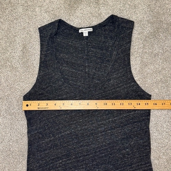 Standard James Perse Tank Mini Dress Heather Gray Size Large / 3 EUC - Picture 5 of 7